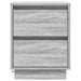 Dulap de noapte cu sertar Gri 39 x 34,5 x 50 cm Lemn compozit - WALTI WALTI