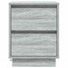Dulap de noapte 2 pcs Gri 39 x 34,5 x 50 cm Lemn compozit - WALTI WALTI