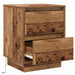 Dulap de noapte Lemn vechi 39 x 34,5 x 50 cm Lemn compozit - WALTI WALTI