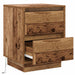 Dulap de noapte Lemn vechi 39 x 34,5 x 50 cm Lemn compozit - WALTI WALTI
