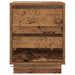 Dulap de noapte Lemn vechi 39 x 34,5 x 50 cm Lemn compozit - WALTI WALTI