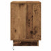 Dulap de noapte Lemn vechi 39 x 34,5 x 50 cm Lemn compozit - WALTI WALTI