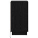 Dulap de noapte Stejar Negru 39 x 34,5 x 65 cm Lemn compozit - WALTI WALTI