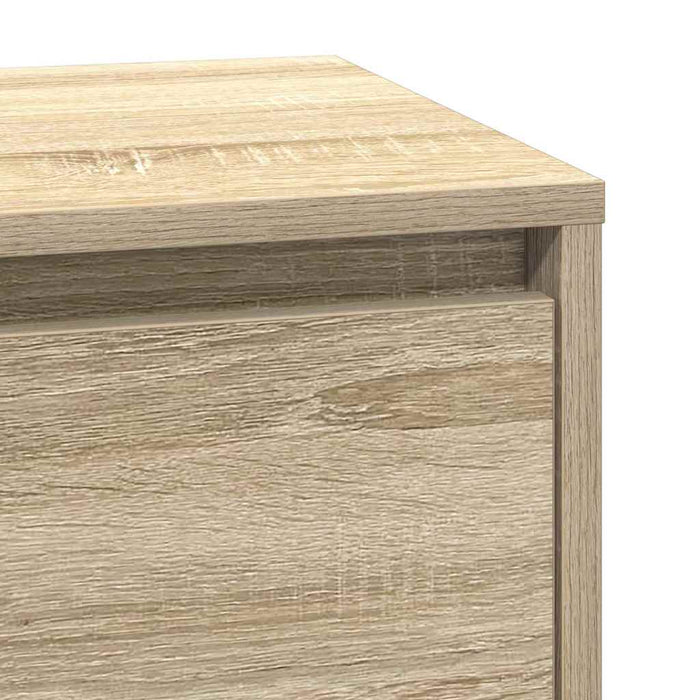 Dulap de noapte Stejar Sonoma 39 x 34,5 x 65 cm Lemn compozit - WALTI WALTI