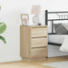 Dulap de noapte Stejar Sonoma 39 x 34,5 x 65 cm Lemn compozit - WALTI WALTI