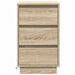 Dulap de noapte Stejar Sonoma 39 x 34,5 x 65 cm Lemn compozit - WALTI WALTI