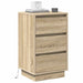 Dulap de noapte Stejar Sonoma 39 x 34,5 x 65 cm Lemn compozit - WALTI WALTI