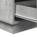 Dulap de noapte Gri din beton 39 x 34,5 x 65 cm Lemn compozit - WALTI WALTI