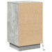 Dulap de noapte Gri din beton 39 x 34,5 x 65 cm Lemn compozit - WALTI WALTI