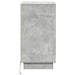 Dulap de noapte Gri din beton 39 x 34,5 x 65 cm Lemn compozit - WALTI WALTI