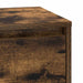 Dulap de noapte Stejar fumuriu 39 x 34,5 x 65 cm Lemn compozit - WALTI WALTI