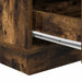 Dulap de noapte Stejar fumuriu 39 x 34,5 x 65 cm Lemn compozit - WALTI WALTI