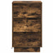 Dulap de noapte Stejar fumuriu 39 x 34,5 x 65 cm Lemn compozit - WALTI WALTI