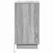 Dulap de noapte cu sertar Gri 39 x 34,5 x 65 cm Lemn compozit - WALTI WALTI