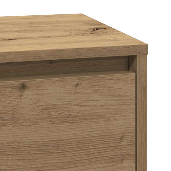 Dulap de noapte cu sertar Stejar Artizanal 39 x 34,5 x 65 cm - WALTI WALTI