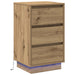 Dulap de noapte cu sertar Stejar Artizanal 39 x 34,5 x 65 cm - WALTI WALTI
