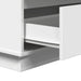 Dulap de noapte cu sertar Alb 71 x 34,5 x 75 cm Lemn compozit - WALTI WALTI