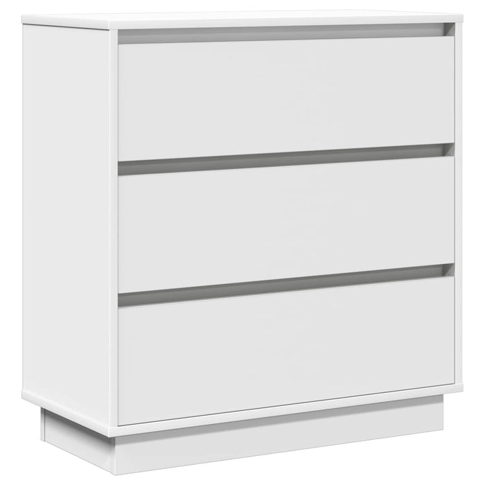 Dulap de noapte cu sertar Alb 71 x 34,5 x 75 cm Lemn compozit - WALTI WALTI