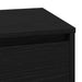 Dulap de noapte Stejar Negru 71 x 34,5 x 75 cm Lemn compozit - WALTI WALTI