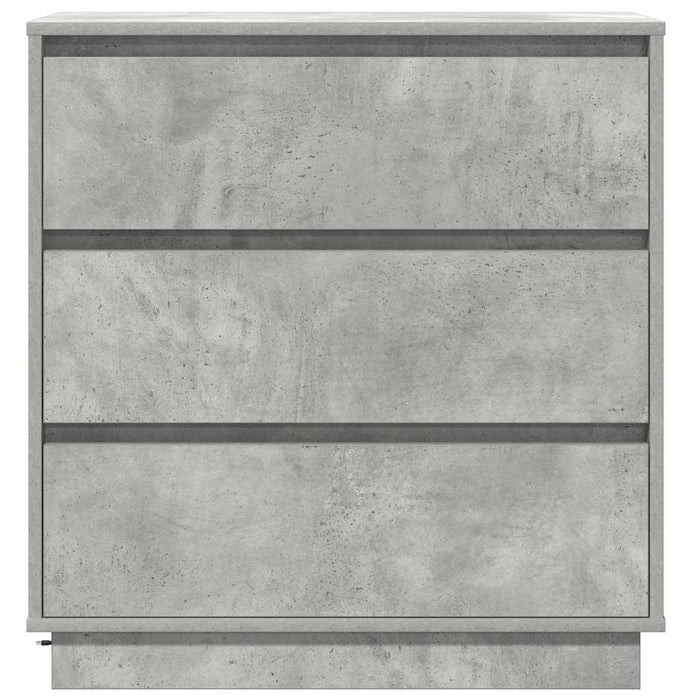 Dulap de noapte Gri din beton 71 x 34,5 x 75 cm Lemn compozit - WALTI WALTI