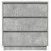 Dulap de noapte Gri din beton 71 x 34,5 x 75 cm Lemn compozit - WALTI WALTI