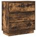 Dulap de noapte Stejar fumuriu 71 x 34,5 x 75 cm Lemn compozit - WALTI WALTI