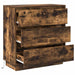 Dulap de noapte Stejar fumuriu 71 x 34,5 x 75 cm Lemn compozit - WALTI WALTI