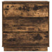 Dulap de noapte Stejar fumuriu 71 x 34,5 x 75 cm Lemn compozit - WALTI WALTI