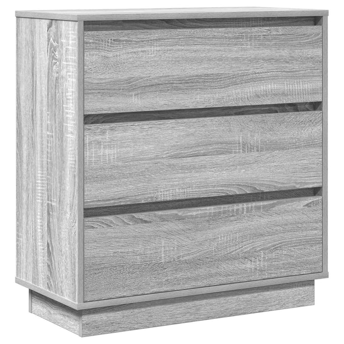 Dulap de noapte cu sertar Gri 71 x 34,5 x 75 cm Lemn compozit - WALTI WALTI