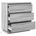 Dulap de noapte cu sertar Gri 71 x 34,5 x 75 cm Lemn compozit - WALTI WALTI