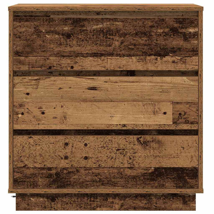 Dulap de noapte Lemn vechi 71 x 34,5 x 75 cm Lemn compozit - WALTI WALTI