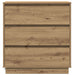 Dulap de noapte cu sertar Stejar Artizanal 71 x 34,5 x 75 cm - WALTI WALTI