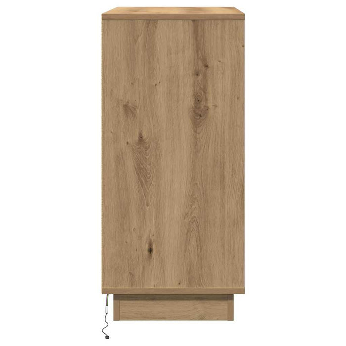 Dulap de noapte cu sertar Stejar Artizanal 71 x 34,5 x 75 cm - WALTI WALTI