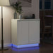 Bufet LED pentru Alb 71 x 34,5 x 75 cm Lemn compozit - WALTI WALTI