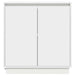 Bufet LED pentru Alb 71 x 34,5 x 75 cm Lemn compozit - WALTI WALTI