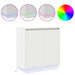 Bufet LED pentru Alb 71 x 34,5 x 75 cm Lemn compozit - WALTI WALTI