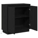 Bufet cu raft Stejar Negru 71 x 34.5 x 75 cm Lemn compozit - WALTI WALTI