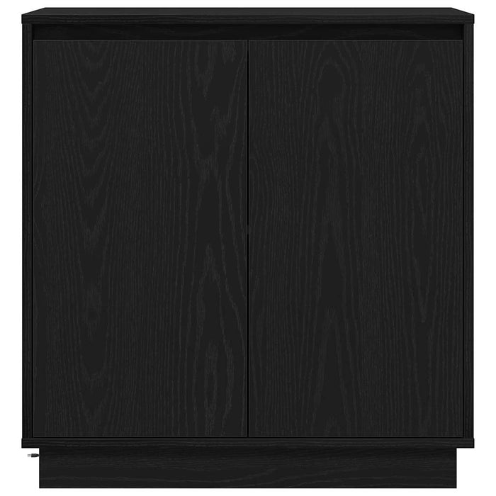 Bufet cu raft Stejar Negru 71 x 34.5 x 75 cm Lemn compozit - WALTI WALTI