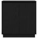 Bufet cu raft Stejar Negru 71 x 34.5 x 75 cm Lemn compozit - WALTI WALTI