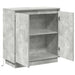 Bufet LED pentru Gri Beton 71 x 34,5 x 75 cm Lemn compozit - WALTI WALTI