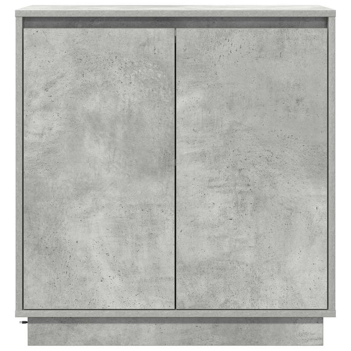 Bufet LED pentru Gri Beton 71 x 34,5 x 75 cm Lemn compozit - WALTI WALTI