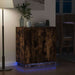 Bufet LED pentru Stejar fumuriu 71 x 34,5 x 75 cm - WALTI WALTI