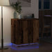Bufet LED pentru Lemn vechi 71 x 34,5 x 75 cm Lemn compozit - WALTI WALTI