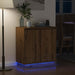 Bufet LED Stejar Artizanal 71 x 34,5 x 75 cm Lemn compozit - WALTI WALTI