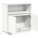 Bufet cu LED Alb 71 x 34.5 x 75 cm Lemn compozit - WALTI WALTI