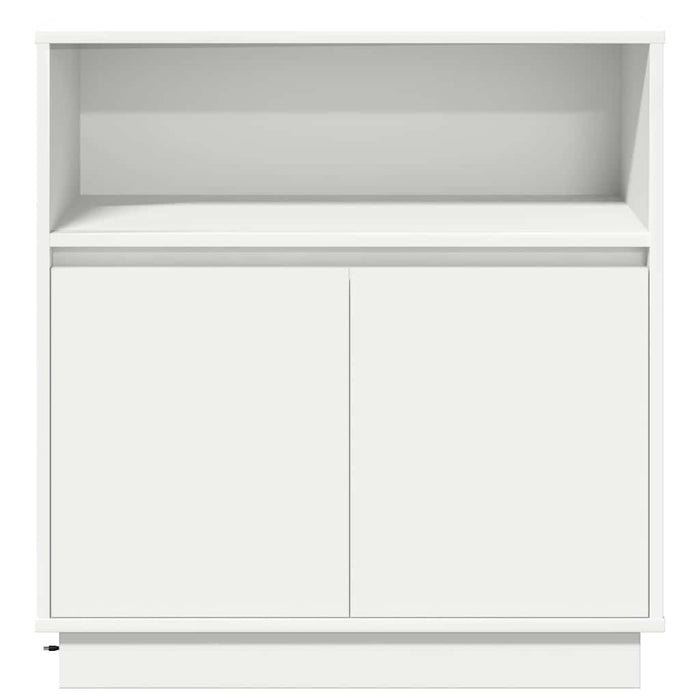 Bufet cu LED Alb 71 x 34.5 x 75 cm Lemn compozit - WALTI WALTI
