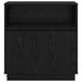 Bufet cu LED Stejar negru 71 x 34.5 x 75 cm Lemn compozit - WALTI WALTI