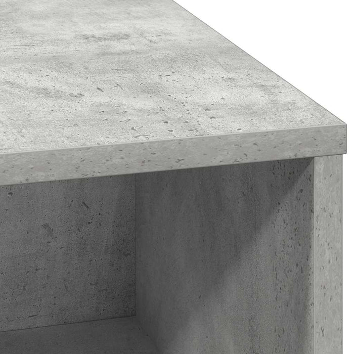 Bufet cu LED Gri beton 71 x 34.5 x 75 cm Lemn compozit - WALTI WALTI
