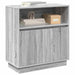 Bufet cu LED sonoma gri 71 x 34.5 x 75 cm Lemn compozit - WALTI WALTI