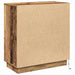 Bufet cu LED Lemn Vechi 71 x 34.5 x 75 cm Lemn compozit - WALTI WALTI